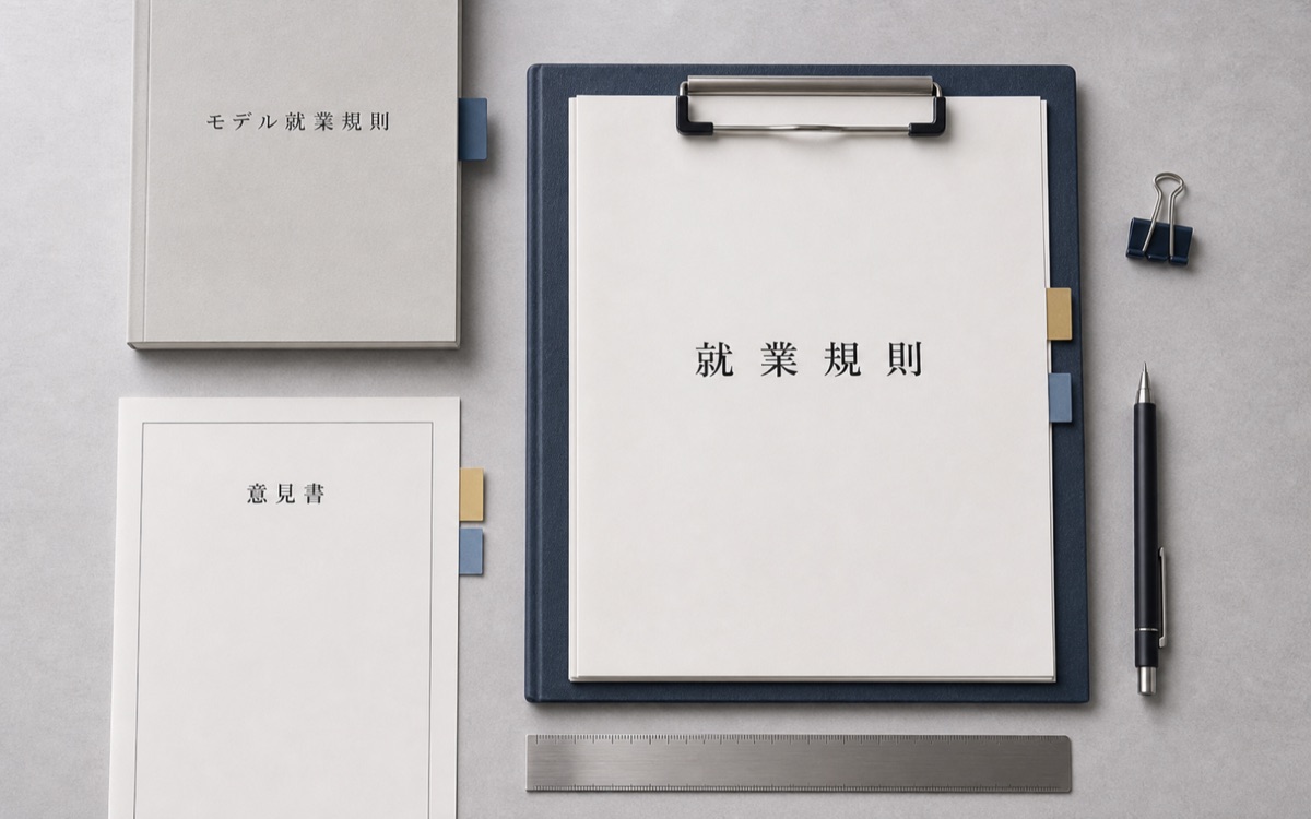 就業規則と意見書の書類一式